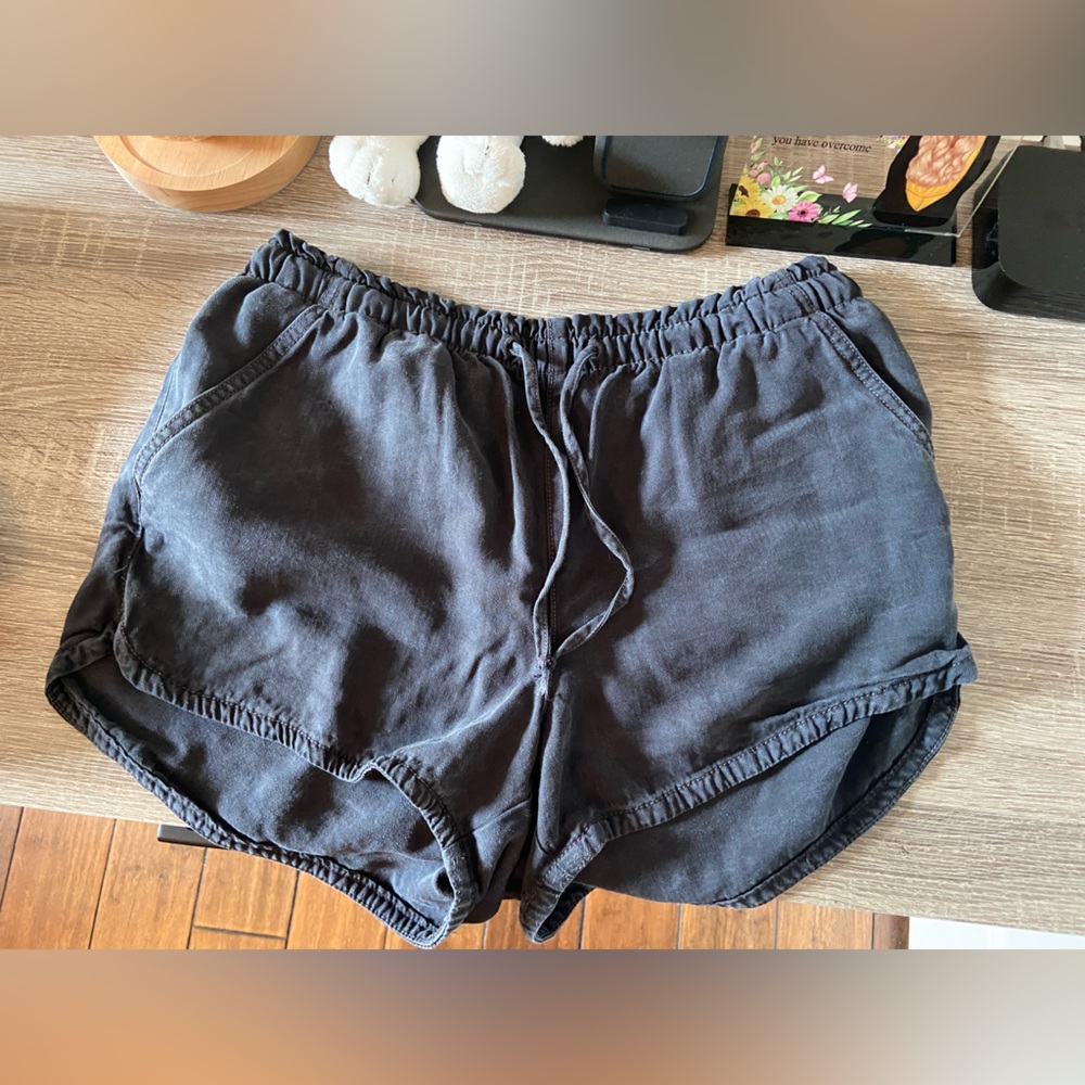 American Eagle Outfitters Black Athletic Shorts